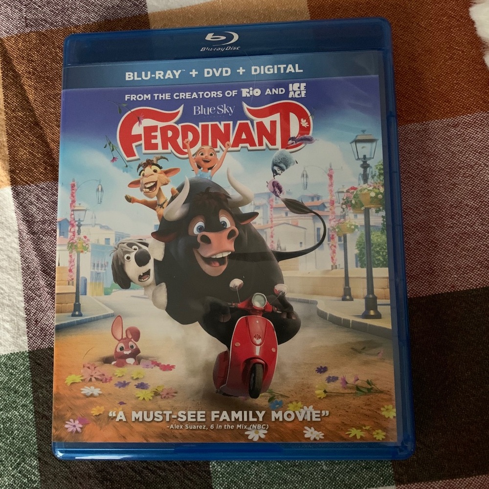Ferdinand Blu-ray and DVD